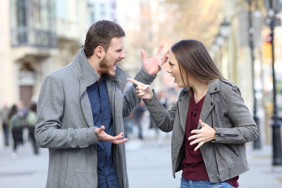 Angry Couple Arguing in the Street — Greensboro, N.C — Merlin Centre For Hypnosis & Enlightenment Angry Couple Arguing in the Street — Greensboro, N.C — Merlin Centre For Hypnosis & Enlightenment