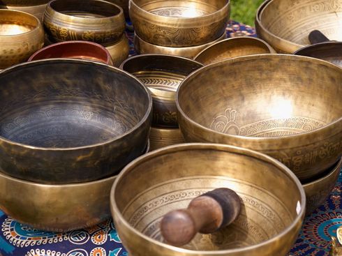 Tibetan Singing Bowls with Batons — Greensboro, N.C — Merlin Centre For Hypnosis & Enlightenment Tibetan Singing Bowls with Batons — Greensboro, N.C — Merlin Centre For Hypnosis & Enlightenment