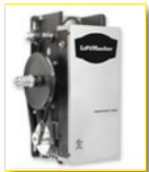 Compact silver and black La Marzocco espresso machine on a white background
