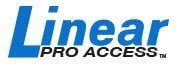 Linear Pro Access logo with blue “Linear” text and black “Pro Access” text on white background