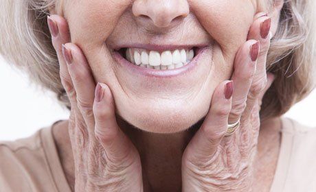 lady smiling