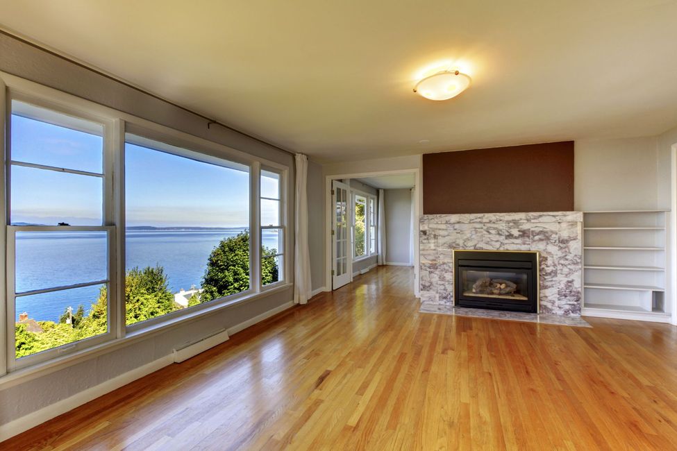 Casa con parquet