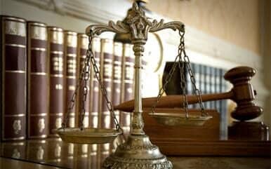 Scale of Justice and a Gavel — Law Firm in Brownstone, IN