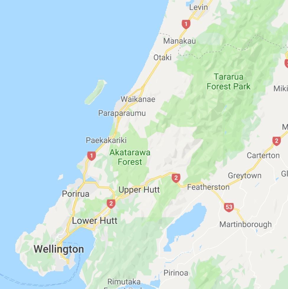 Paraparaumu Waikanae Otaki Porirua Johnsonville