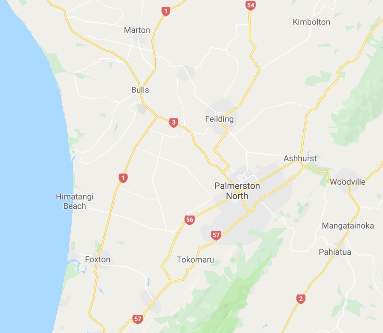 Palmerston North Manawatu Feilding Marton Ashurst Foxton
