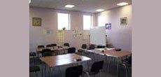 Meeting tables in our Molineux room