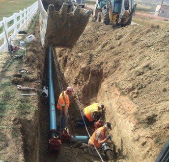 Water Lines - excavation in Laporte, CO Water Lines - excavation in Laporte, CO