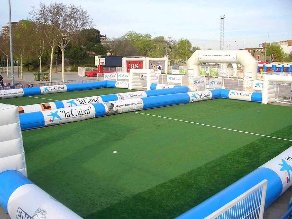futbol hinchable