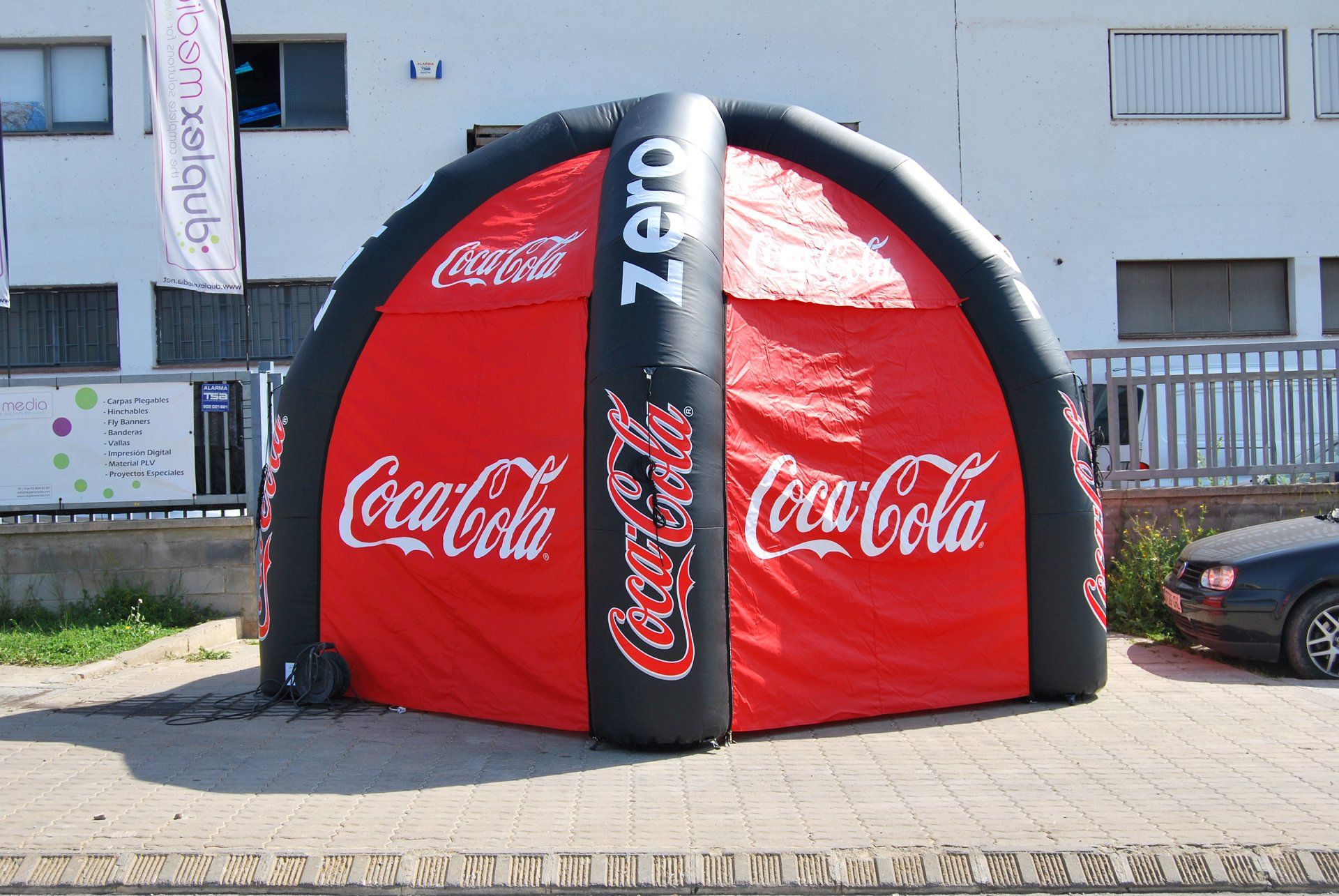 hinchable carpa