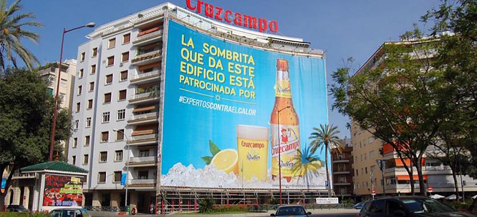 lona para edificio