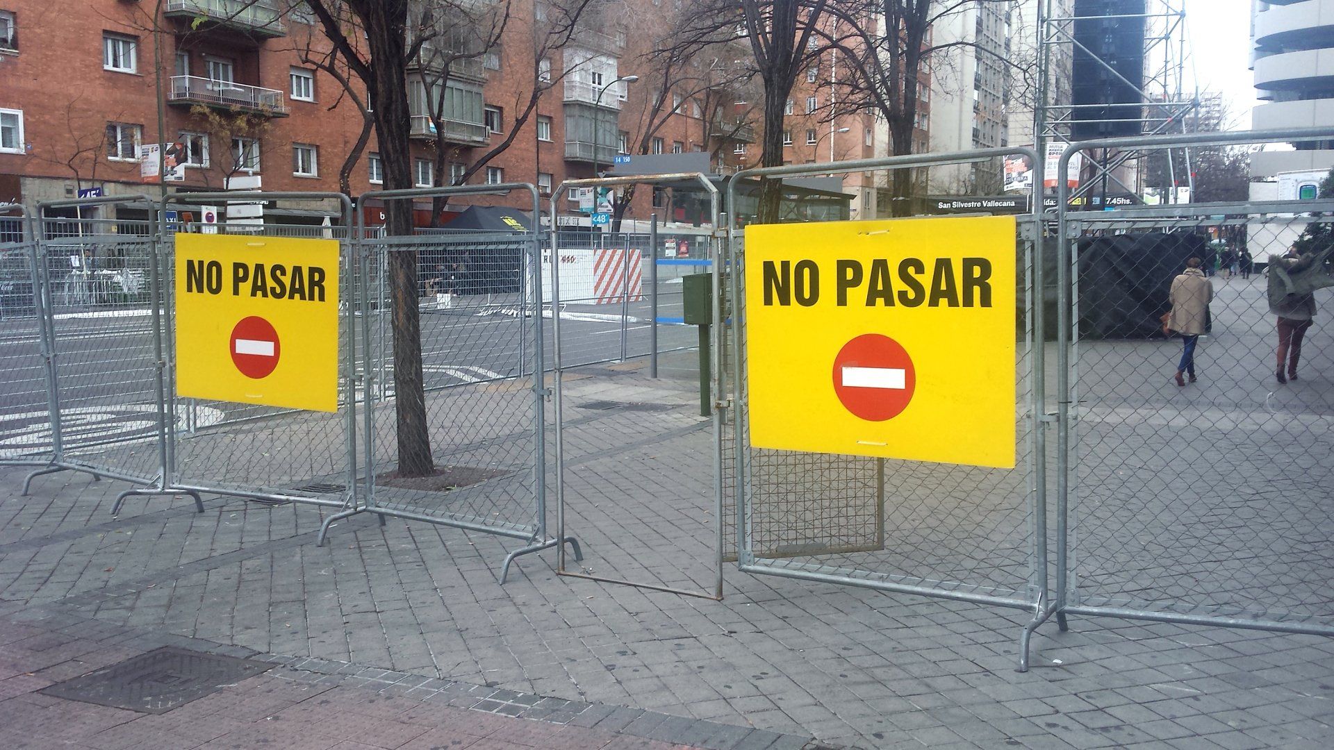 no pasar señal