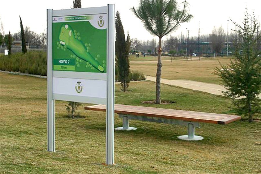 señal golf