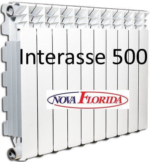 un calorifero Interasse 500 Nova Florida