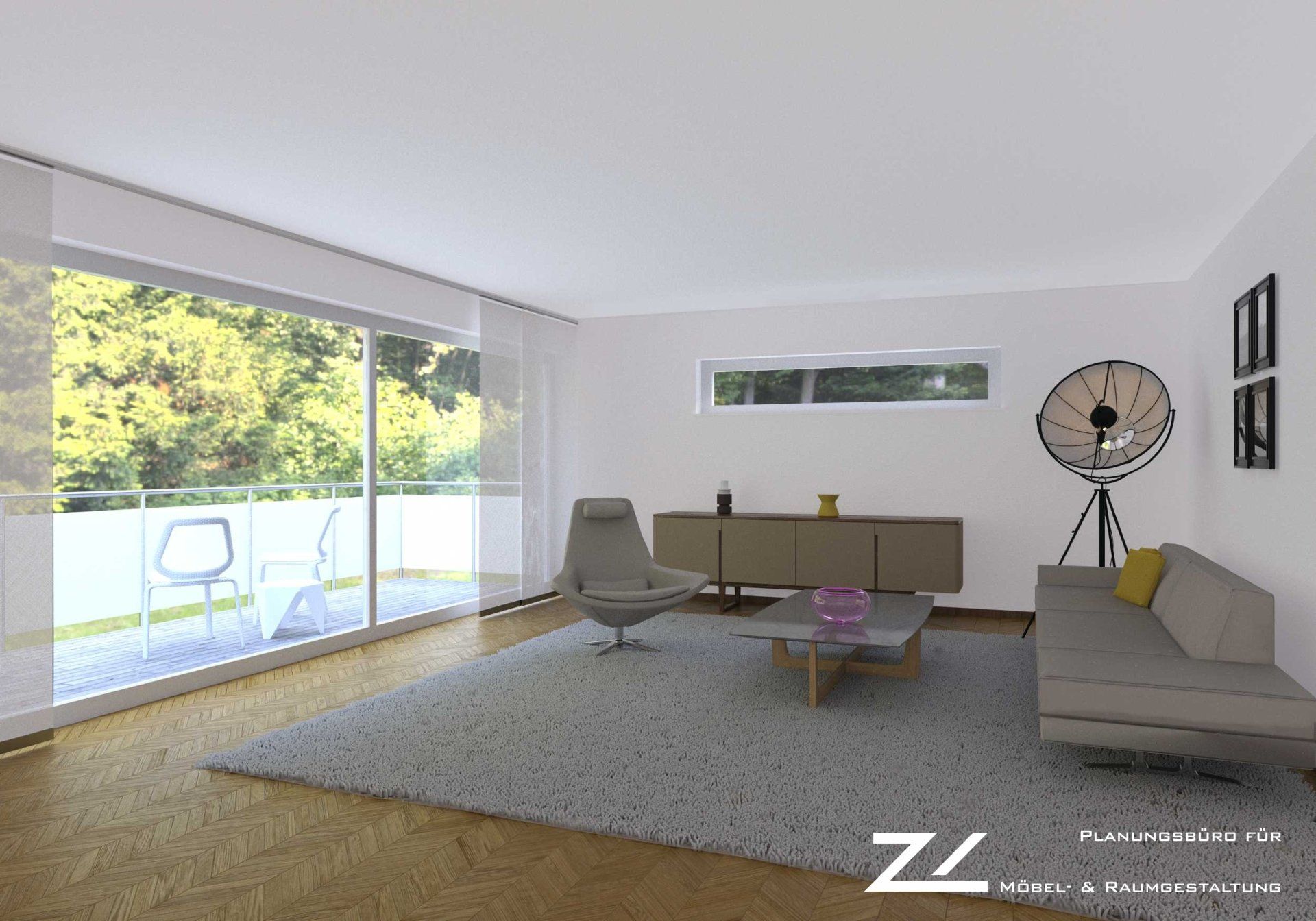 Rendering Wohnzimmer