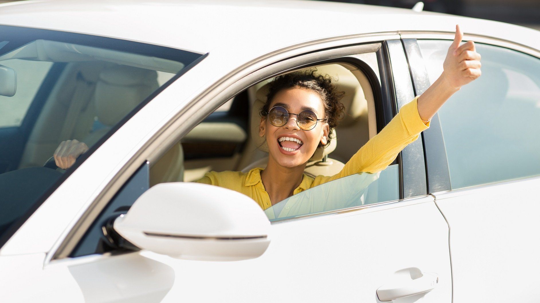 Woman In Car — Alexandria, LA — Best & Swains Insurance Agency