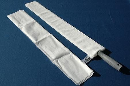 Klikloc duster, Unger, Pama, stof vegen achter verwarming; stof vegen op hoogte, stofveger met wegwerphoezen, PFD7G