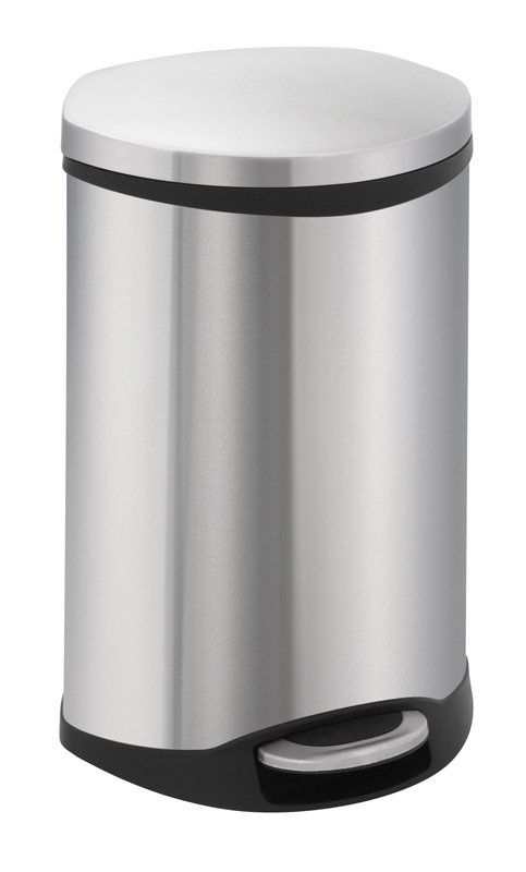 pedaalemmer, kleine pedaalemmer, afvalbak voor wc, vuilbak voor toilet, vuilbak met pedaal, vuilbak kleur RVS, 921806, 921810, 921818, Pama