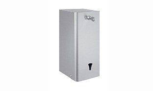 Toiletpapier, wc papier, bulk, dispenser, RVS dispenser, aluminium dispenser