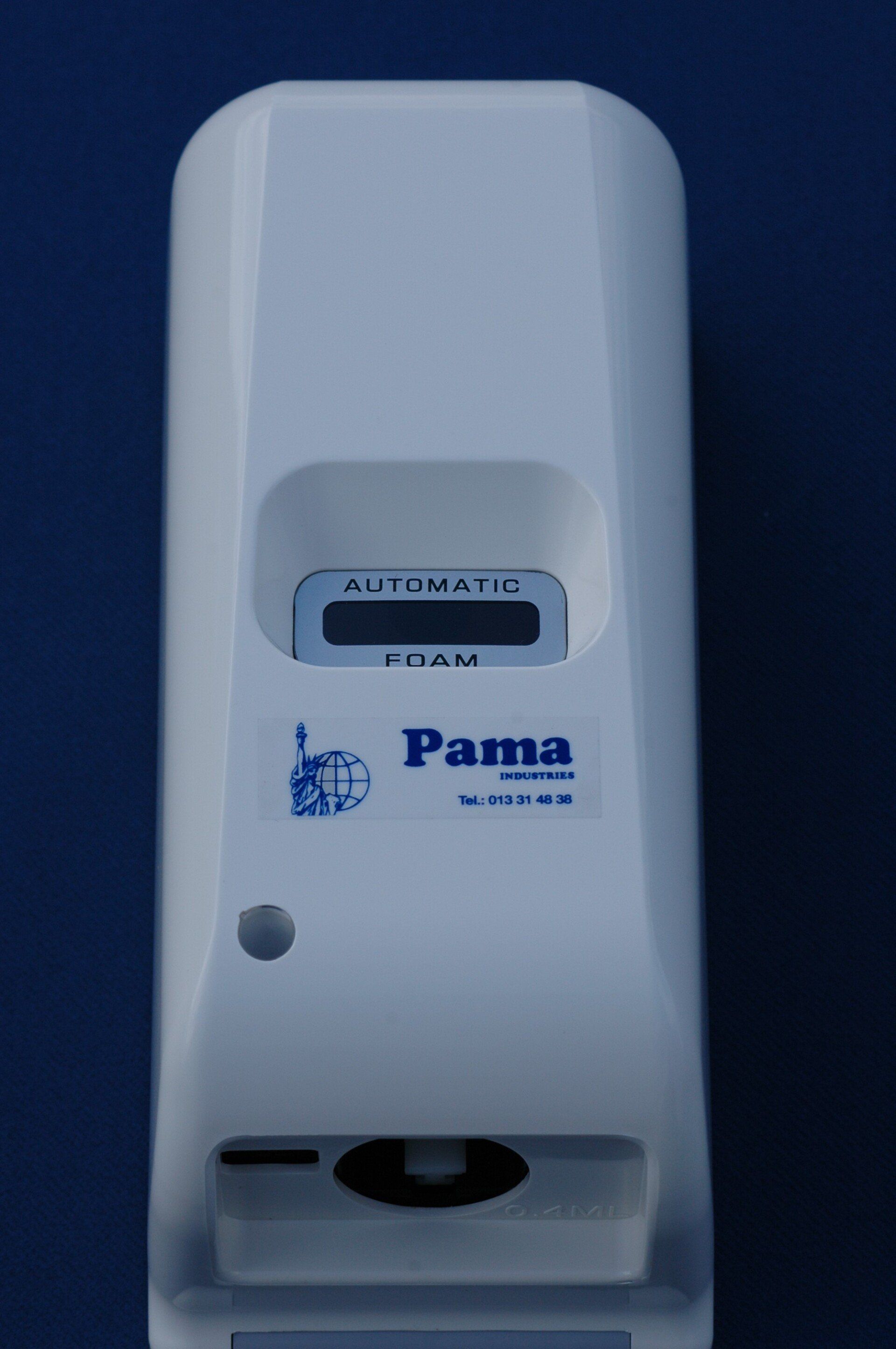 Foam dispenser, automaat voor schuim, Pama