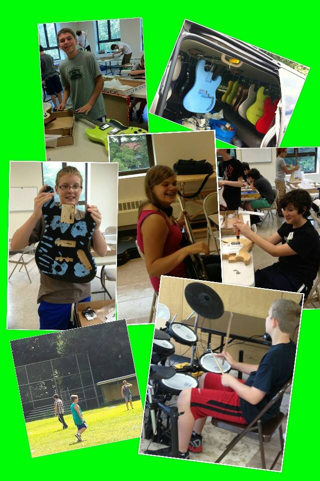 Music Camp Collage