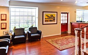 Lobby waiting area