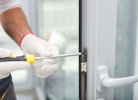 Composite door repairs