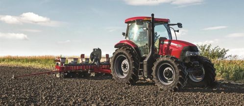 tractor on farm