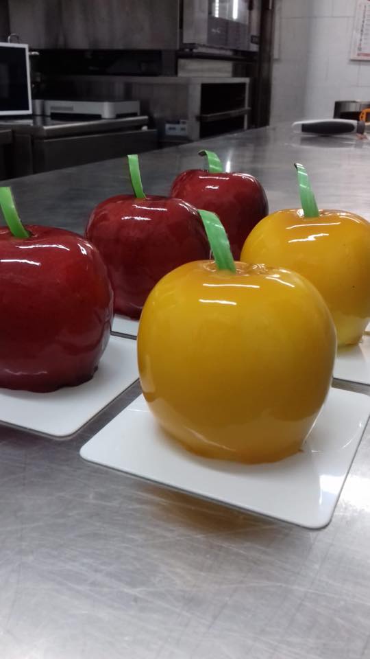 dolci a forma di mela
