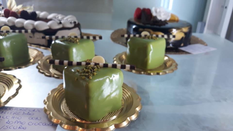 monoporzione semifreddo al pistacchio