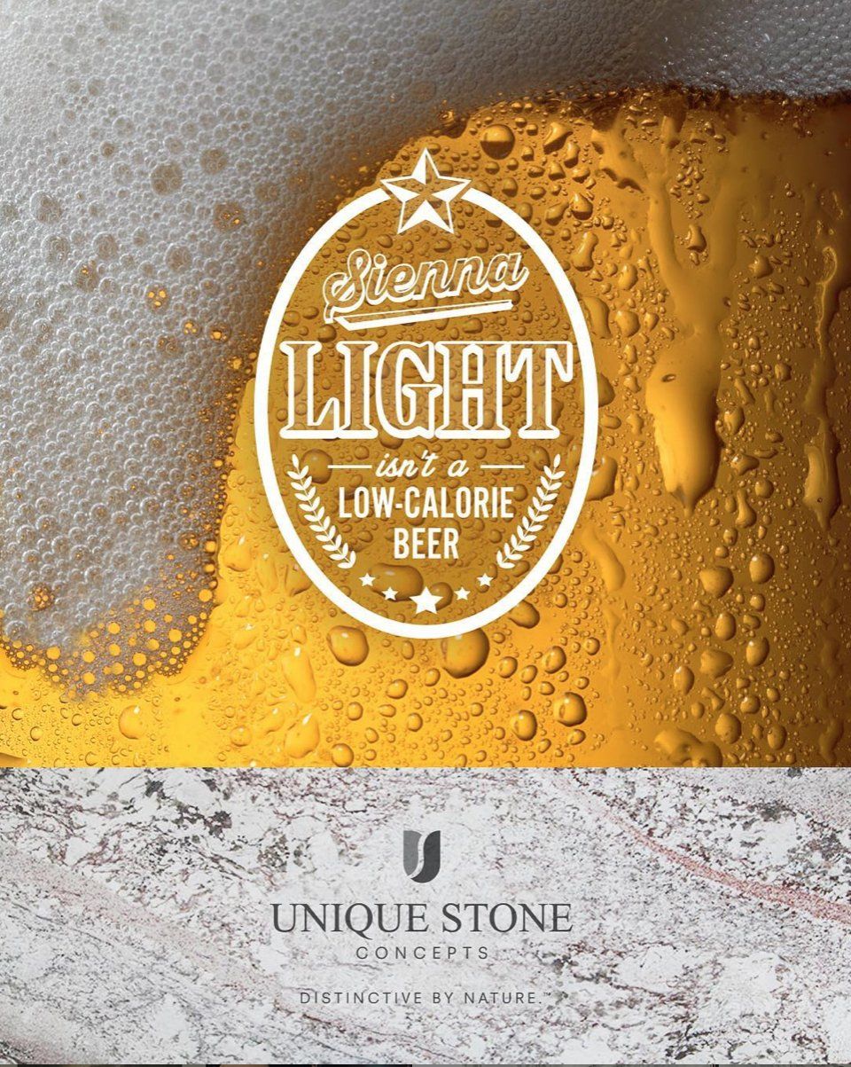 A bottle of eterna light low calorie beer