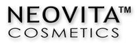 Ein schwarz-weißes Logo für Neovita Cosmetics