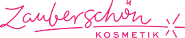 Ein handgeschriebenes Logo für eine Firma namens Zauberschoen Kosmetik