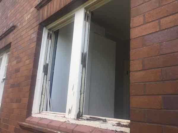 white window