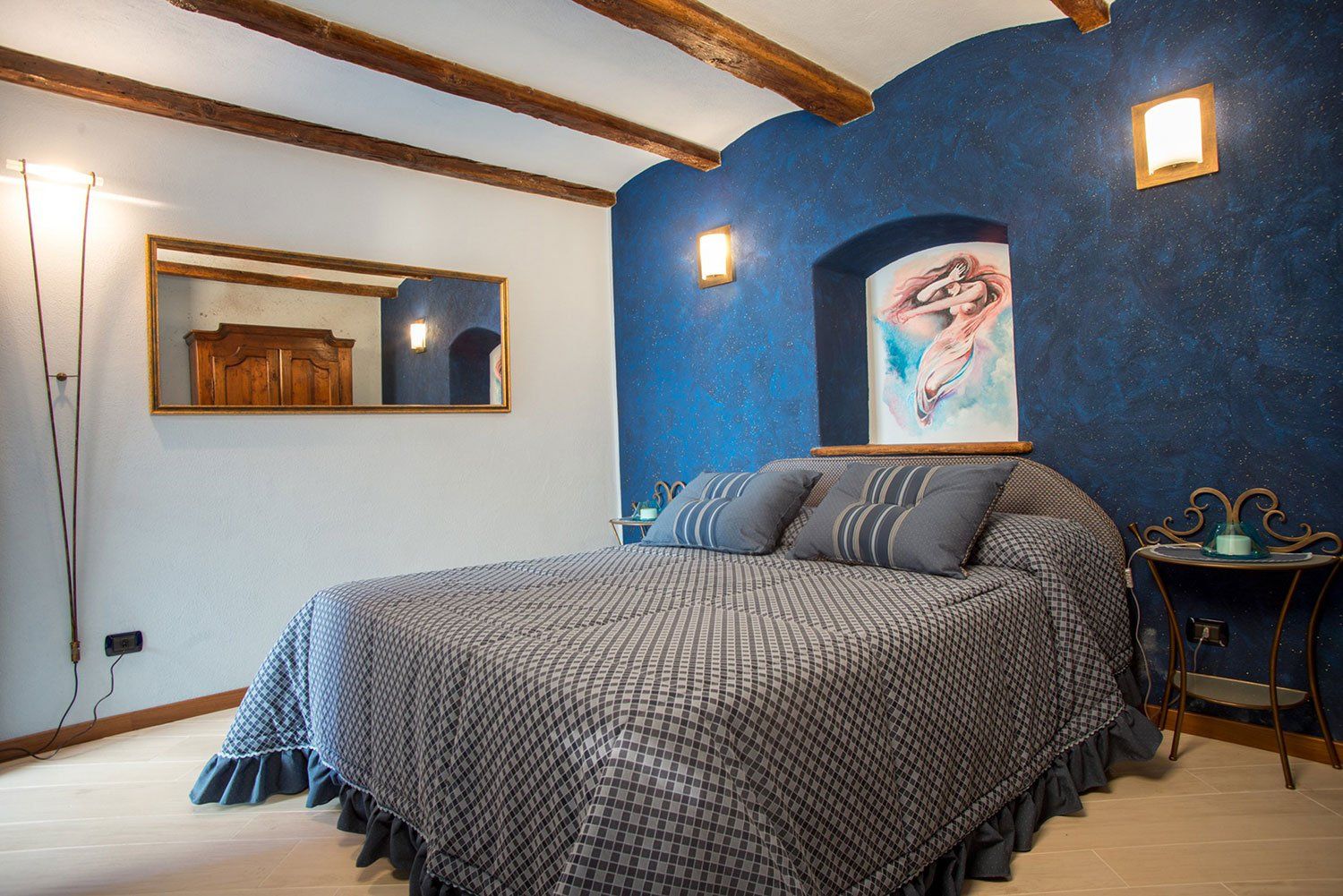 Biancheria da letto a motivi geometrici