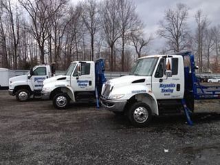 Towing Truck on Vacant Lot - Towing Company in Bear, DE Towing Truck on Vacant Lot - Towing Company in Bear, DE