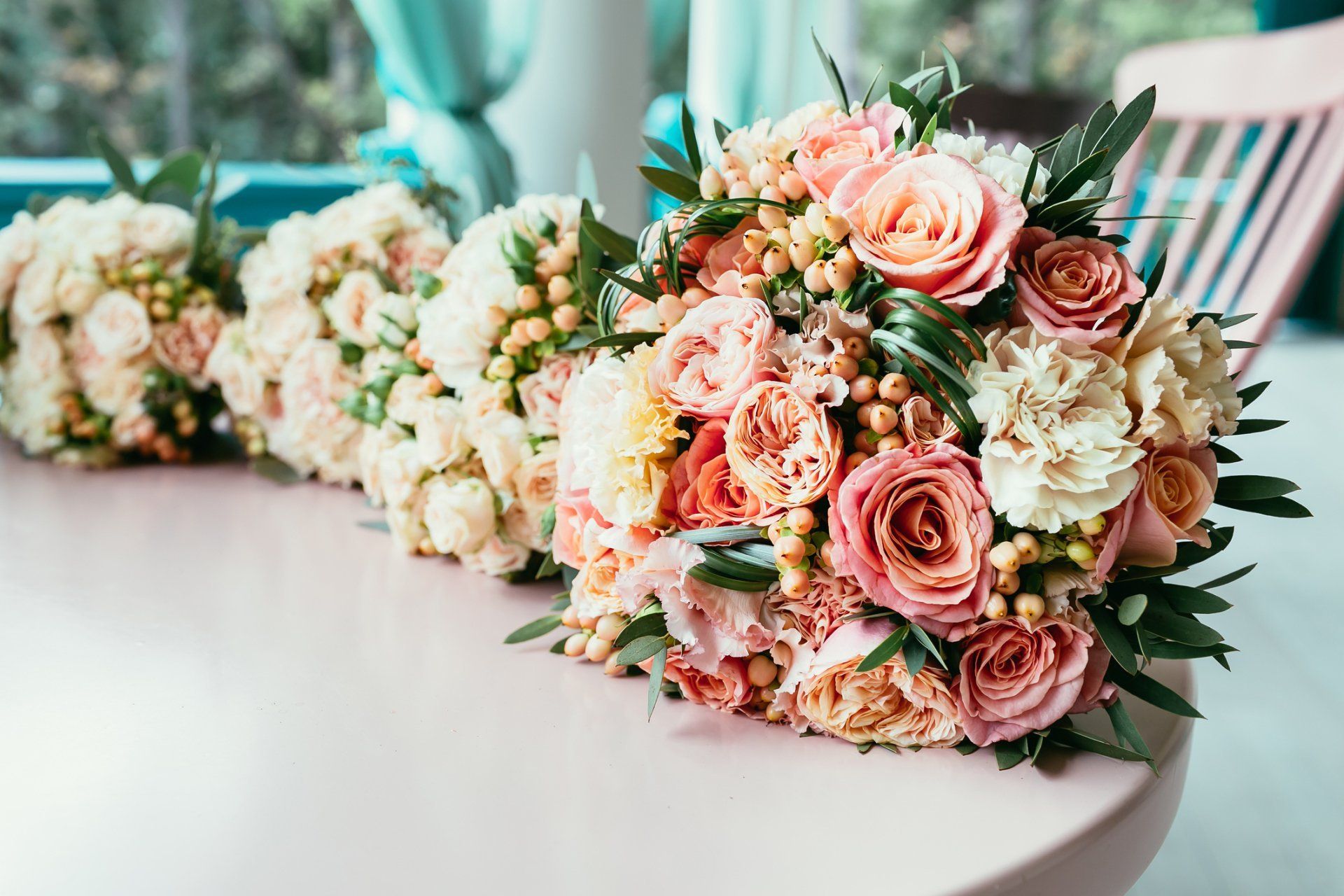Affordable Flowers — Bouquet of Flowers on the Table in Dallas, Texas