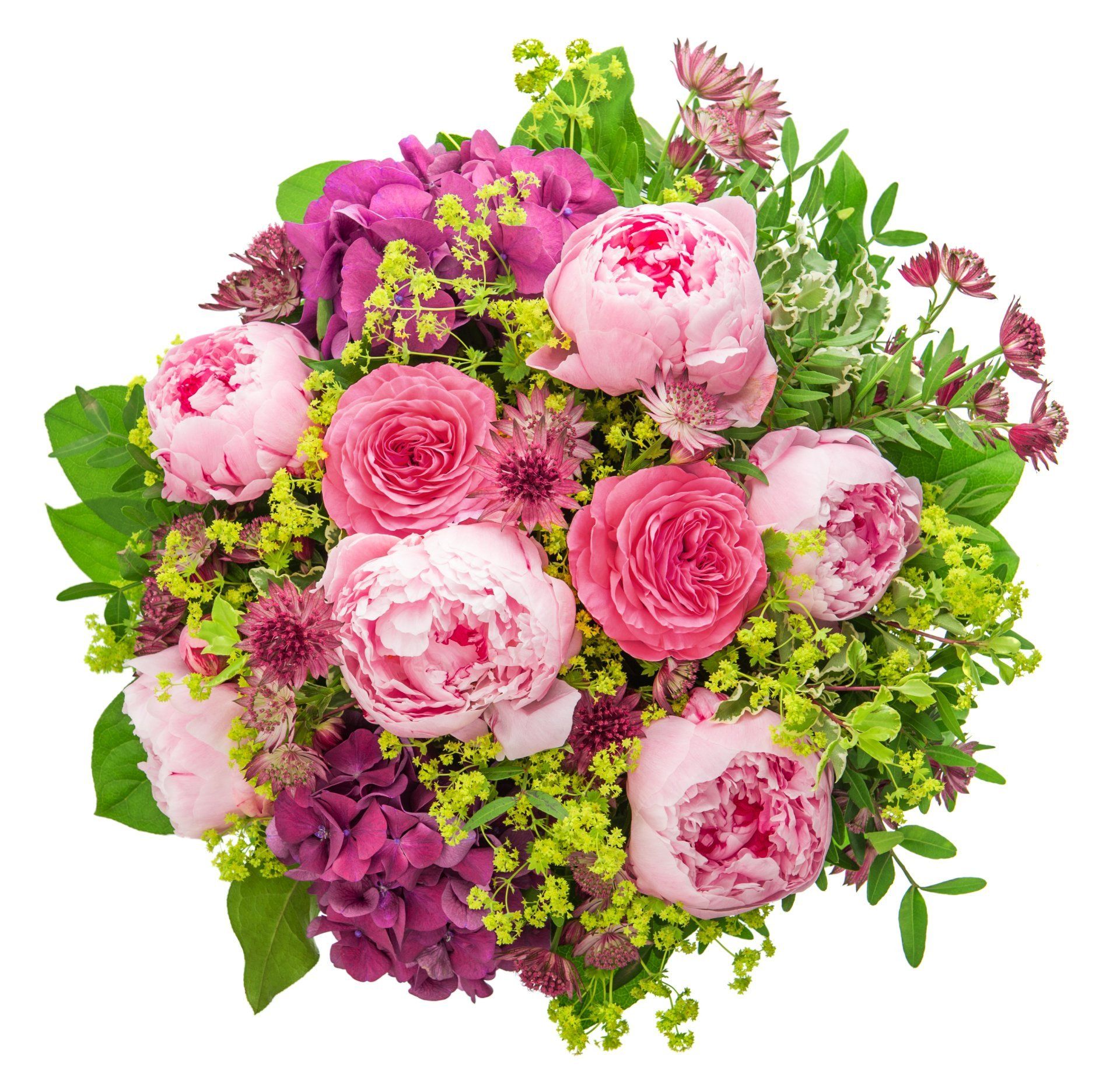 Flower Delivery — Pink Peonies in Dallas, Texas