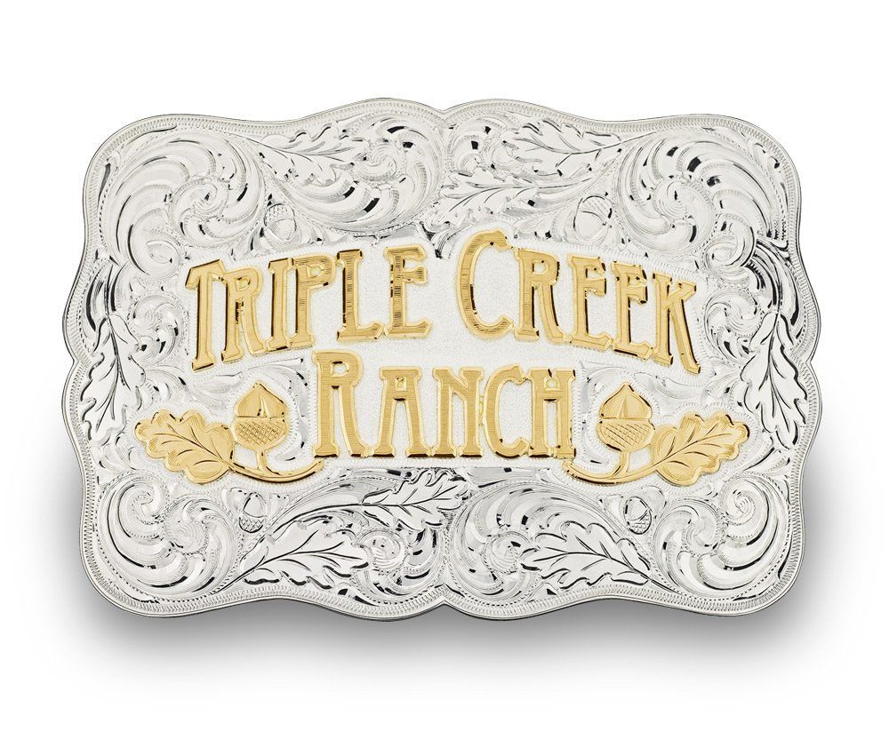 Triple Creek Ranch Buckle