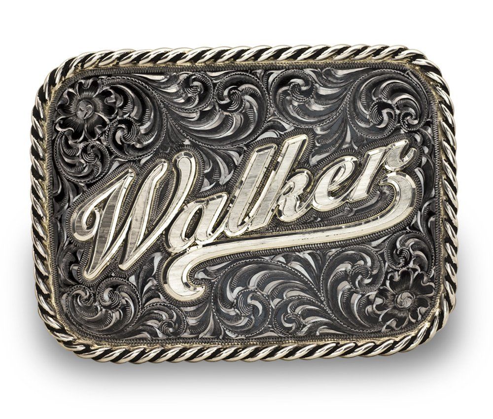 Walker Silver & Steel Buckle