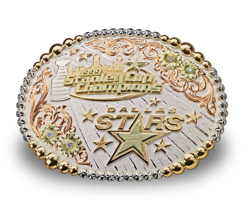 Dallas Stars Stanley Cup Champions Buckle