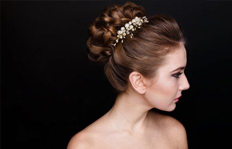 bridal hair
