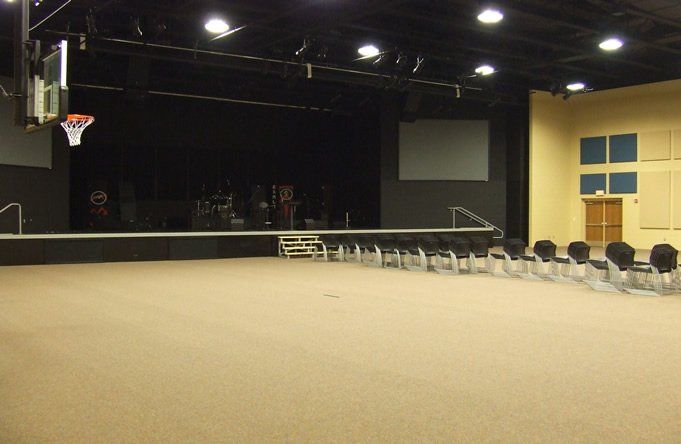 Wooster Grace Brethren Church Basketball Court — Orville, OH — Imhoff Construction Services