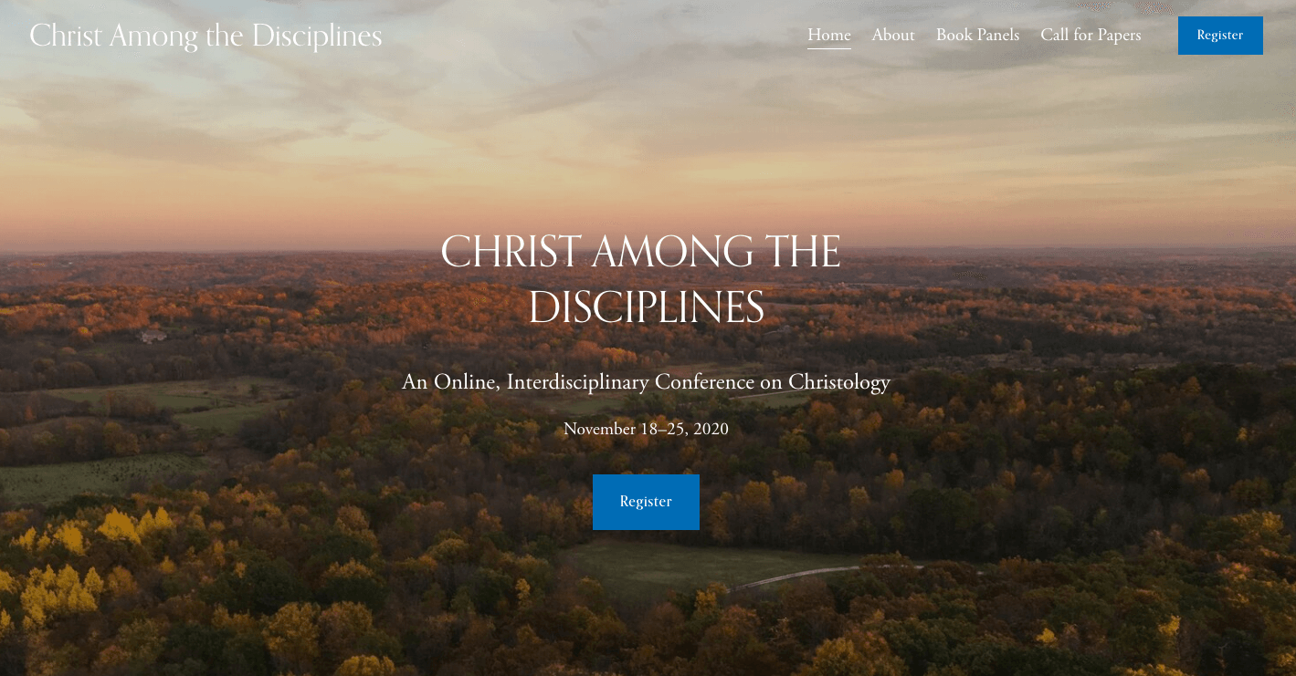 Christ among the disciplines
