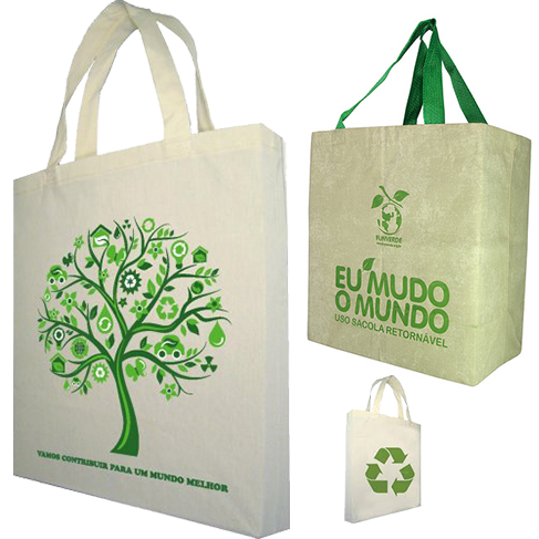 Sacolas Ecologicas - uniforme Profissional