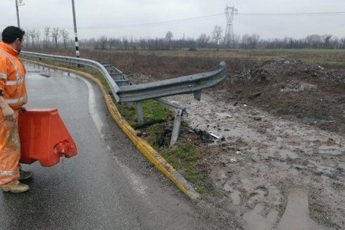 Posizionamento di segnaletica di sicurezza