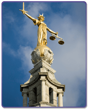 If you require a criminal law firm in Edinburgh call V Good & Co Statue of Lady Justice