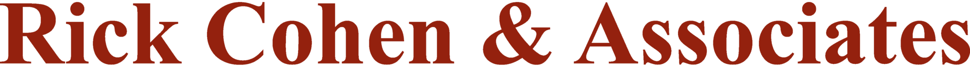 Rick Cohen and Associates logo Rick cohen and associates logo