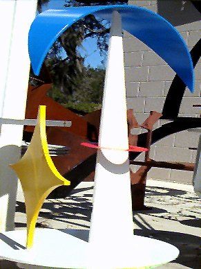 Large Scrap Metal Art Pieces by David Wilson