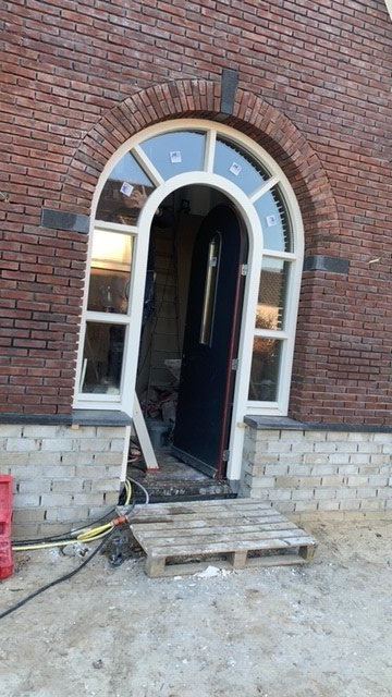 Voordeur glas
