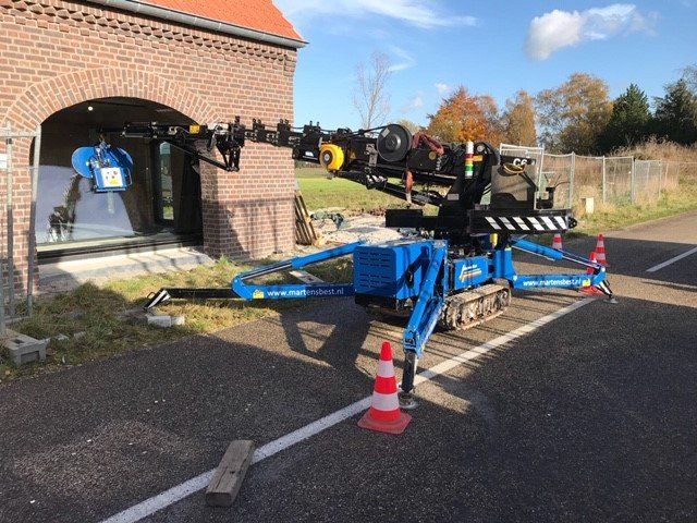 glas plaatsen